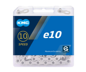 CADENA KMC E10T NPNP E-BIKE - PLATA