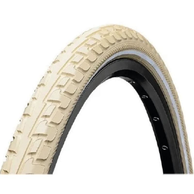 LLANTA CONTINENTAL RIDE TOUR 700 × 35 C CREMA / CREMA ALAMBRE