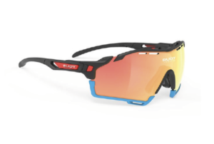 LENTES CUTLINE / NEGRO/AZUL MICA MULTI NARANJA